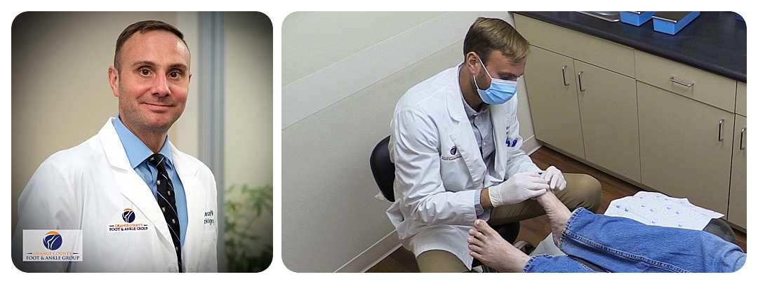 Dr. LeJeune with Patient - OCfeet.com